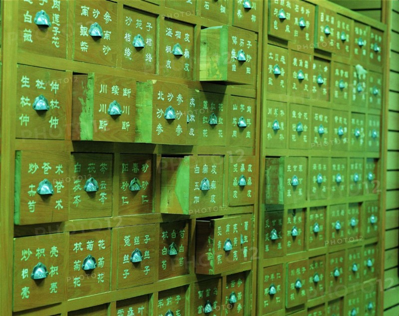 The traditional Chinese medicine-chest