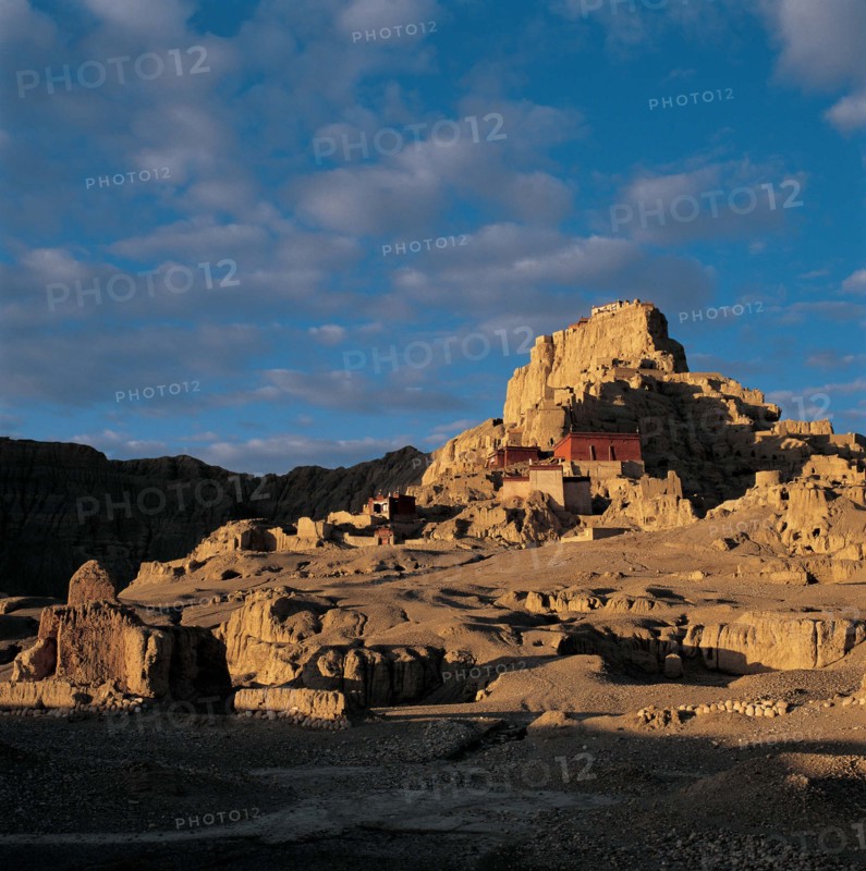 Ruins of Guge Kingdom in Ngari,Tibet,China