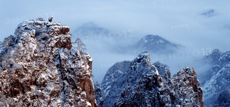 Mt. Huangshan, China “Stone Monkey Watching the Clouds”
