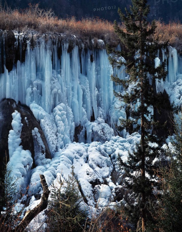 Nuorilang Waterfall,Jiuzhaigou,Sichuan Province,China