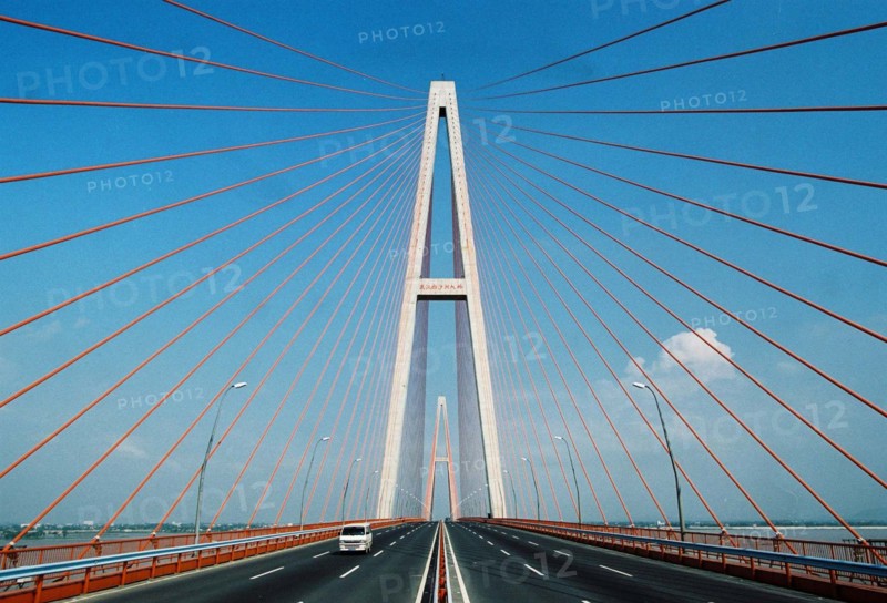 Bridge of Yangtse river in Wuhan,China