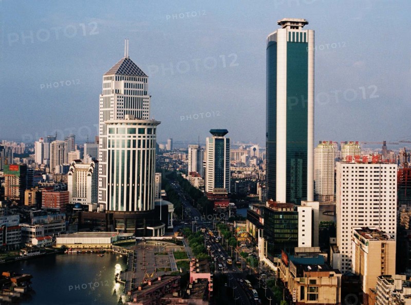 Jianyin Building in Wuhan,China