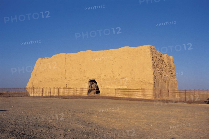 The ruin of Yumen Pass dated from Han Dynasty,Gansu,China