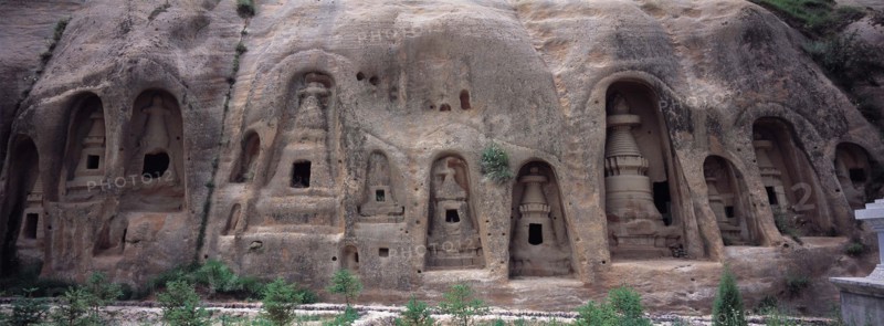 Mati Temple Grotto,Gansu Province,China