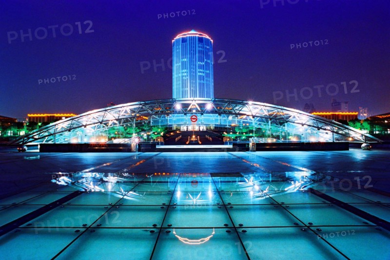 ESubway station of Science and Technology Museum in Shanghai,China