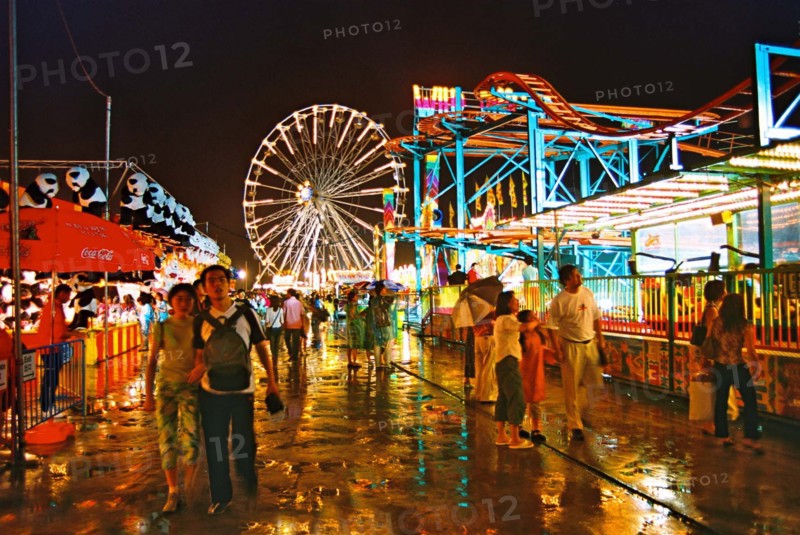 Carnival amusement park of Shanghai,China