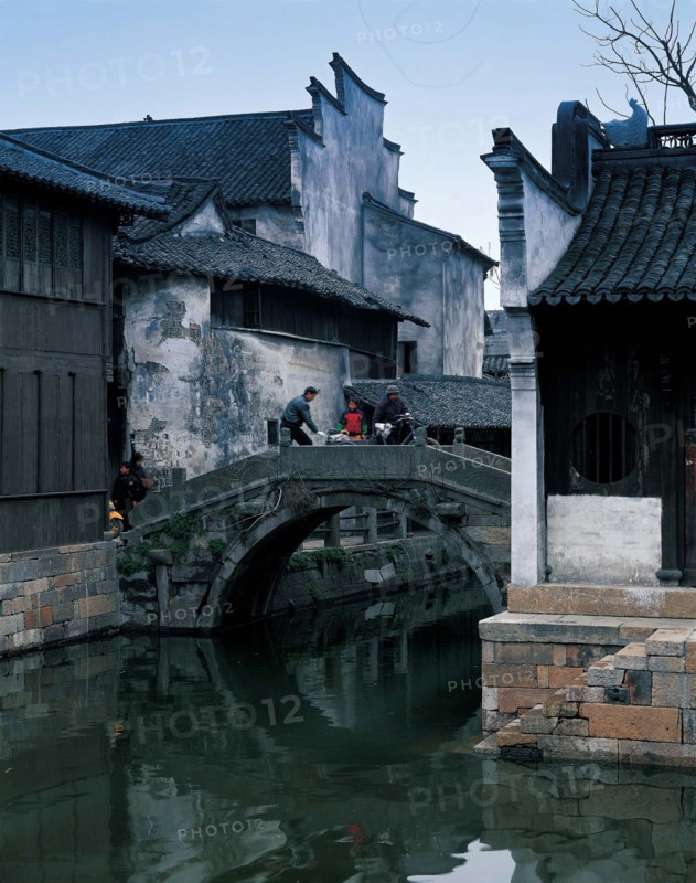 Waterside village of Wuzhen,Zhejiang,China