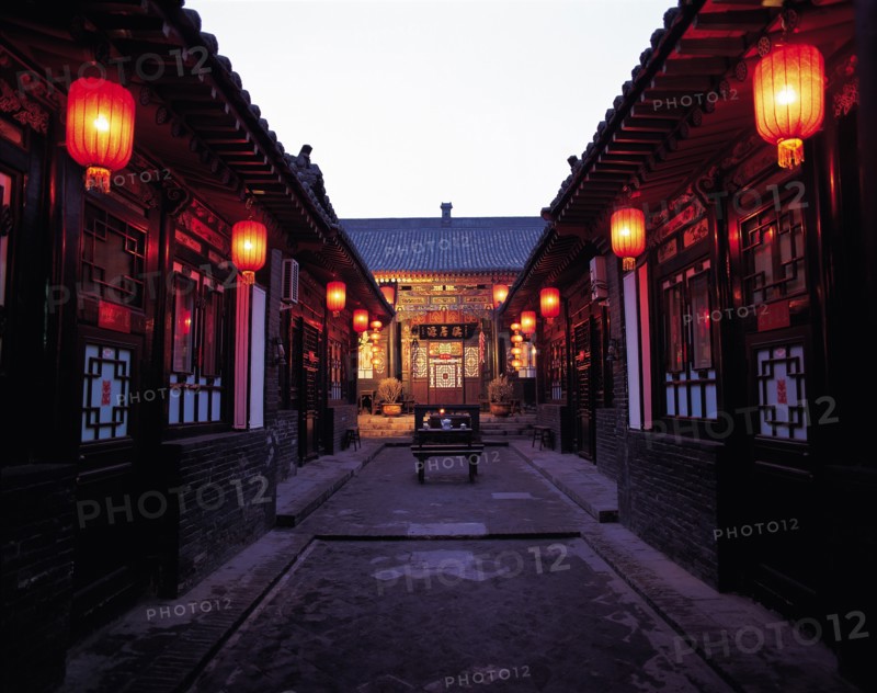 The traditional residence house of Pingyao, China