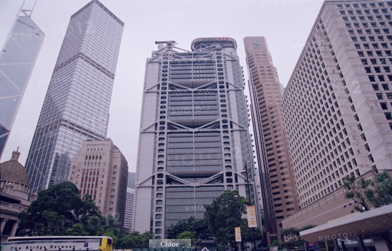 Gratte-ciel de HSBC à Hong Kong
