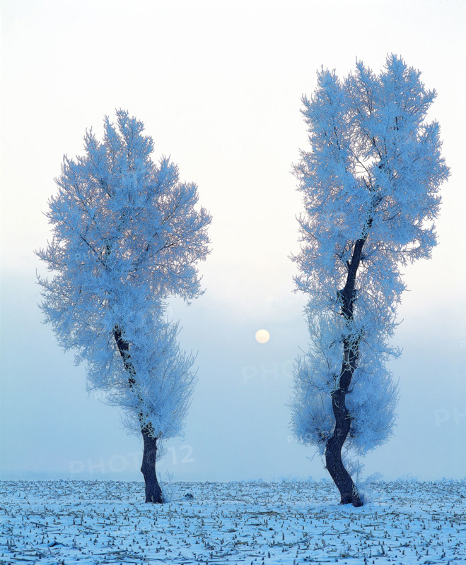 The spectacle of rime in Jinlin,China