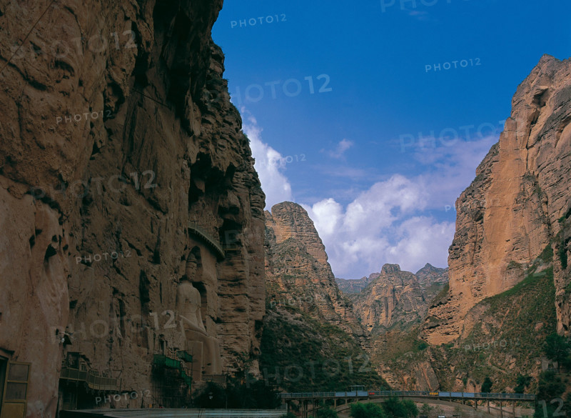 Caves of Bingling Temple,Gansu,China