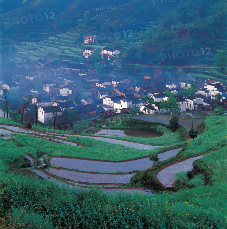 terrace of Wuyuan,Jiangxi,China