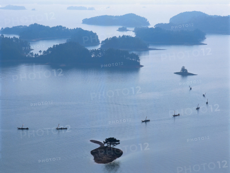 Thousand Islet Lake in Zhejiang,China