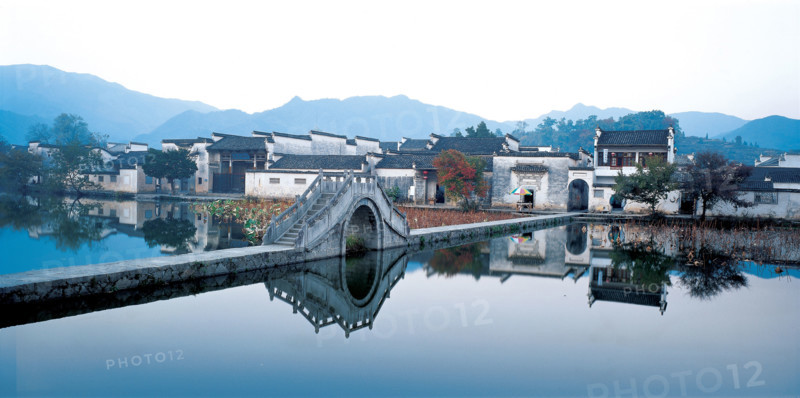 Hongcun Village,Xixian County,Anhui Province,China