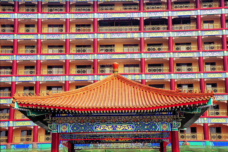 A famous building at Tongzhou District,Beijing,China