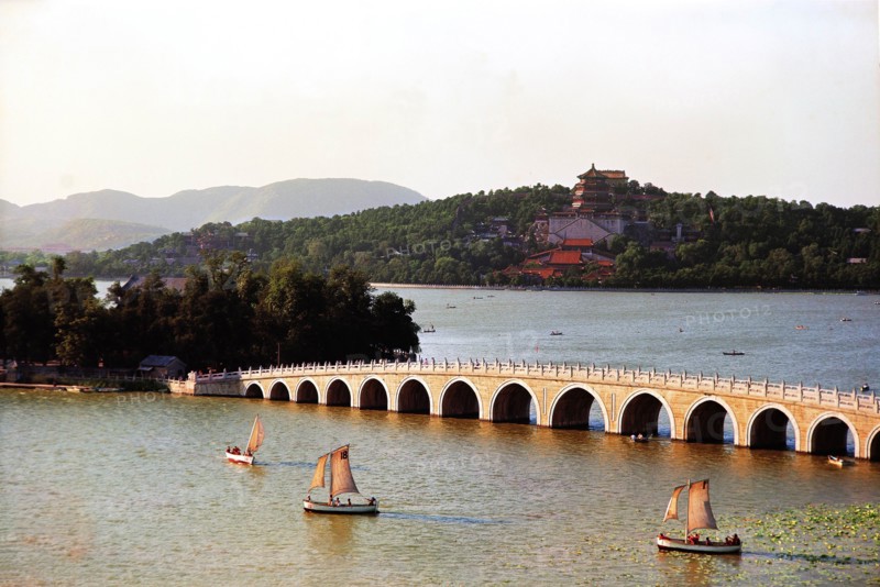 The 17-Arch Bridge,the Summer Palace,Beijing,China