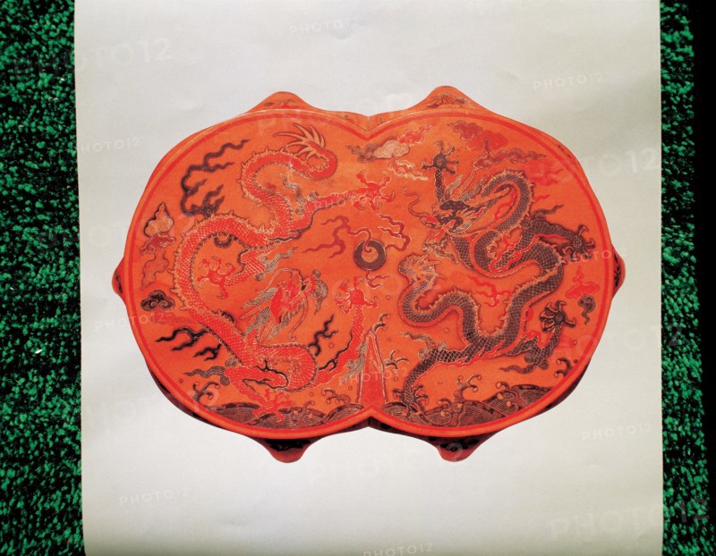 A piece of embroidery handicraft from ancient China