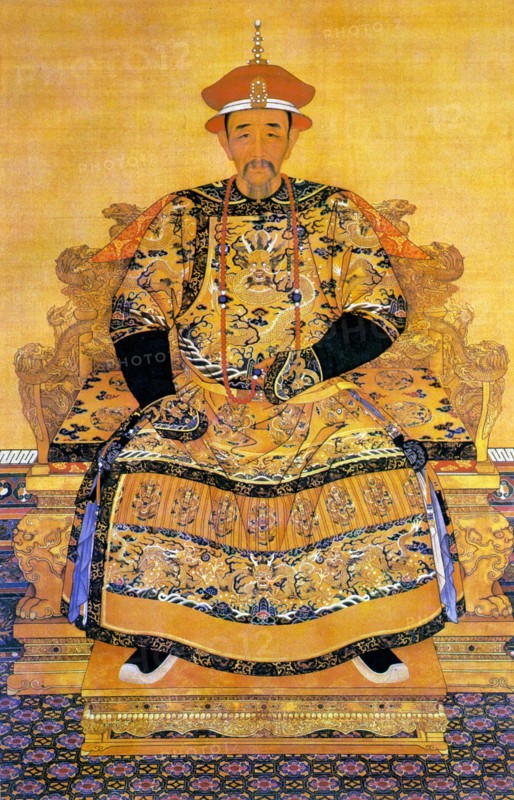 Portrait of emperor Kangxi,Qing Dynasty