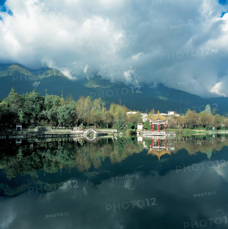 Erhai lake in Dali,Yunnan,China
