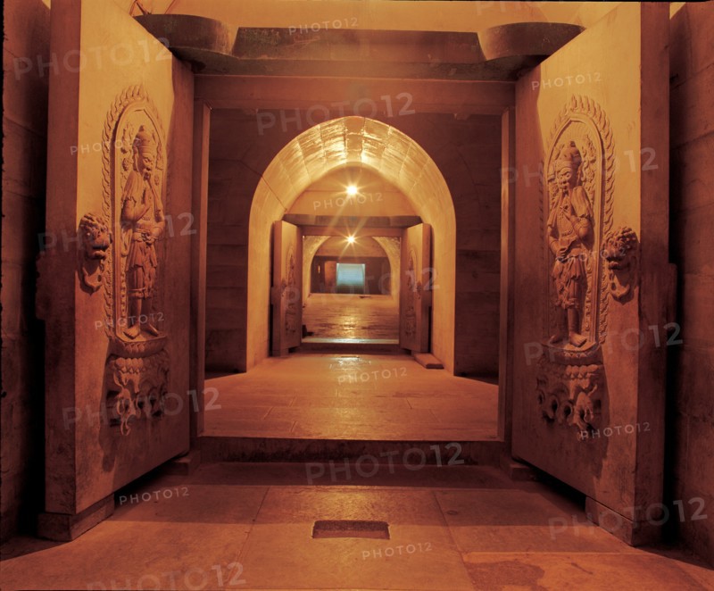 Underground palace of Yu Tomb of Eastern Qing Tombs,Hebei,China