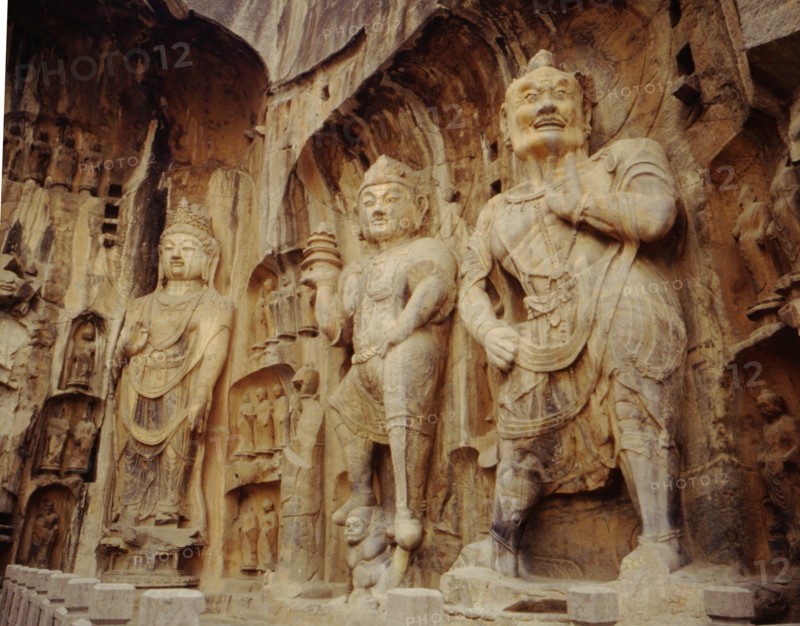 Longmen Grottoes in Henan,China