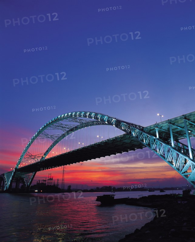 Yajisha Bridge in Guangzhou,China