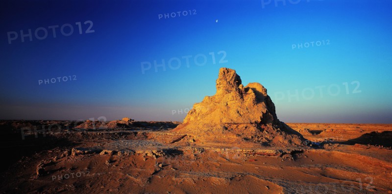 Ruin of pagoda in Lop Nur, Xinjiang,China
