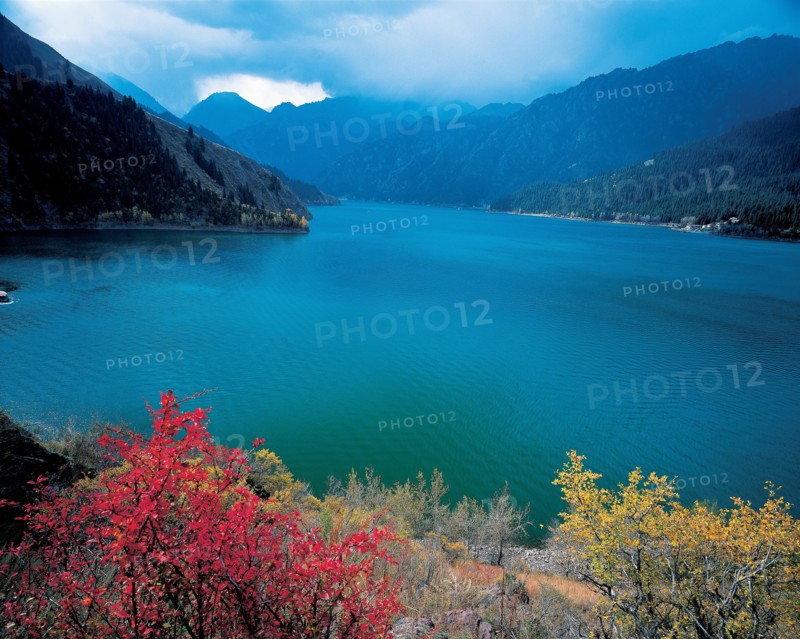 Tianchi lake, Xinjiang,China