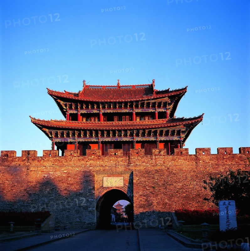City tower of Dali, Yunnan.China