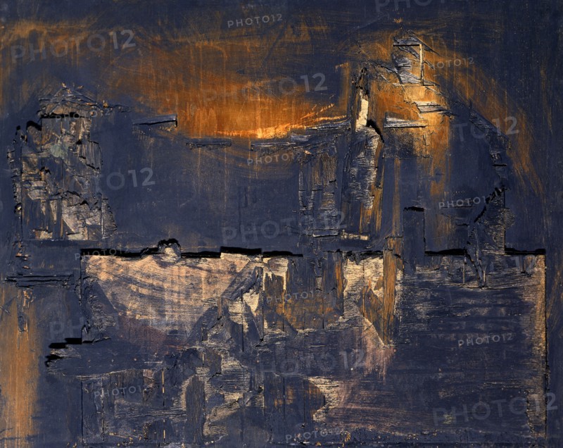 Tapies, Peinture abstraite