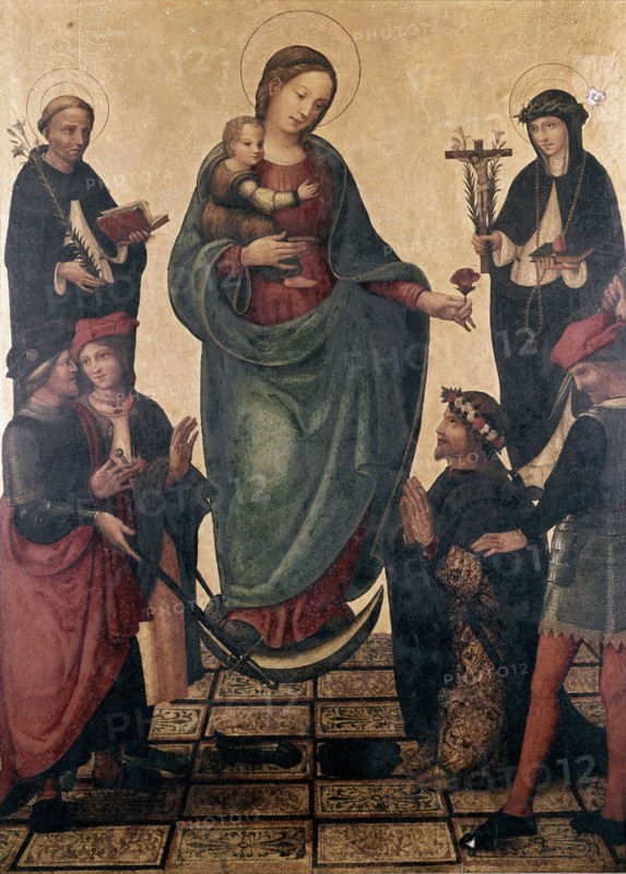 San Leocadio, Virgin of the Knights