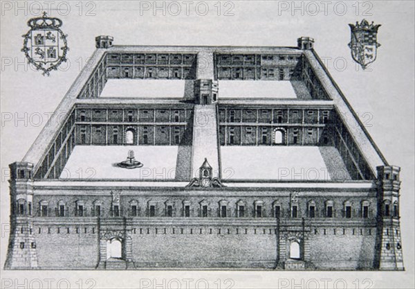 View of the First National Palace of Mexico