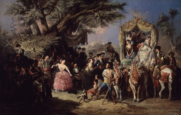 Rodriguez de Guzman, La foire de Santiponce