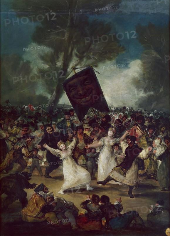 Goya, L'Enterrement de la sardine