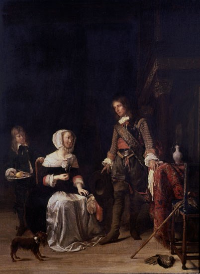 Metsu, Official Visit to Lady