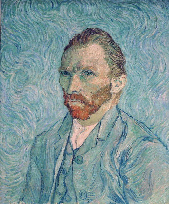 Van Gogh, Portrait of the artist