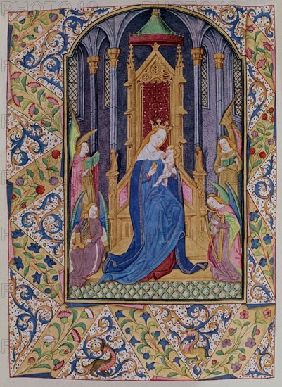 Zuñiga's codex : Madonna Breast-feeds