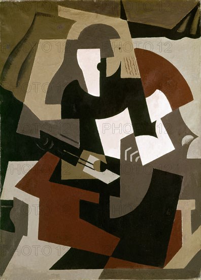 Blanchard, Woman with a guitar