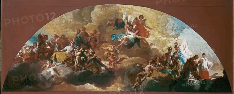 Goya, The Regina Martyrum cupola