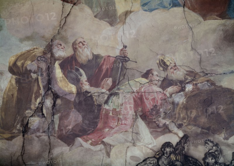 Goya, The Regina Martyrum cupola (detail)