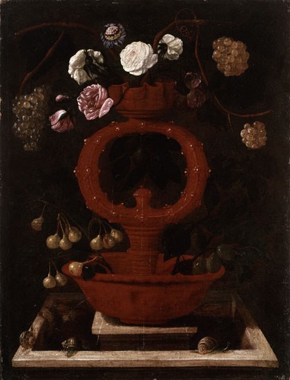 Vase avec fleurs