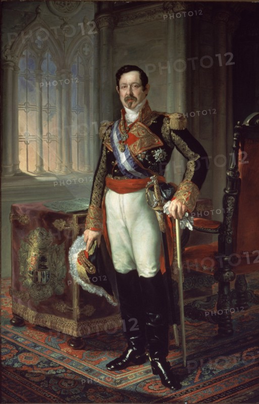 Lopez, Portrait de Ramon Maria de Narvaez, duc de Valence