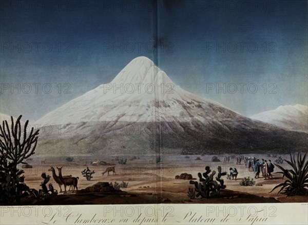 Thiban, The Chimborazo in the Andes
