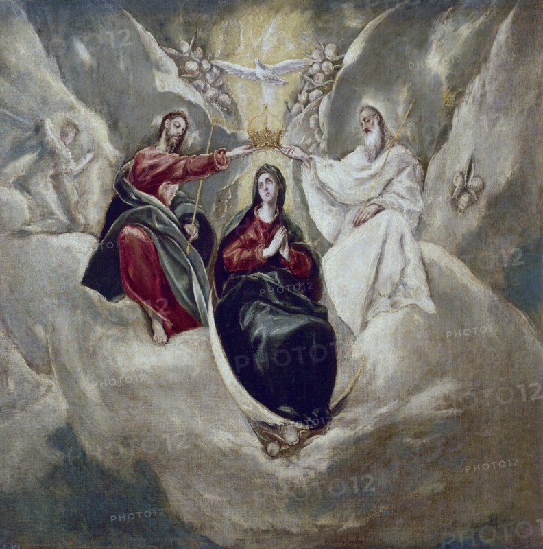 Le Greco, Le Couronnement de la Vierge