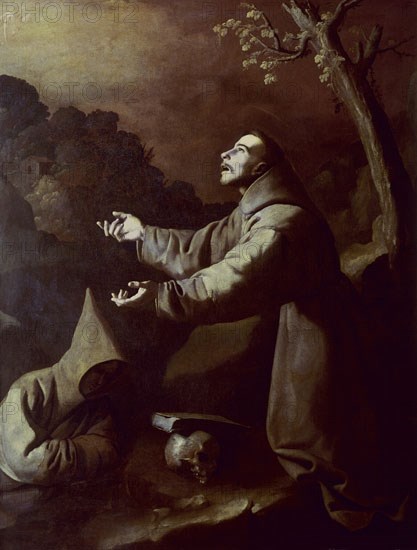 Zurbaran, Stigmatisation of Saint Francis