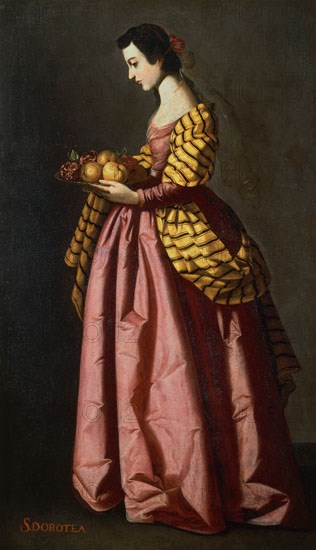 Zurbaran, Saint Dorothea