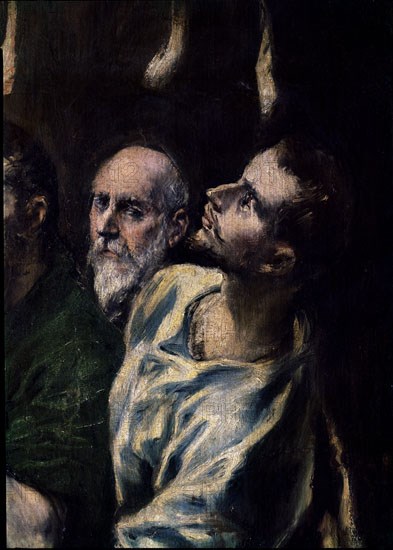 El Greco, Pentecost (detail)