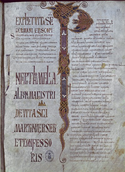 PAG DE"BIBLIA HISPALENSE"-VITAE SANTORUM MS 494 FOLIO 13 RECTO
MADRID, BIBLIOTECA NACIONAL
MADRID

This image is not downloadable. Contact us for the high res.
