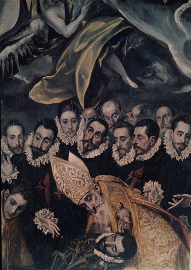 El Greco, Burial of Count Orgasz (detail child)