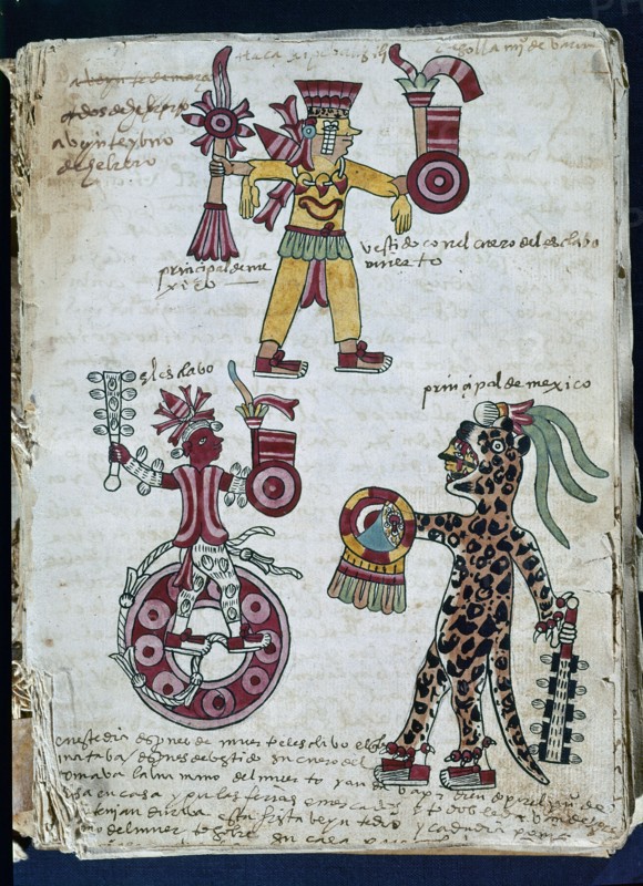 Tudela Codex written by Aztecs